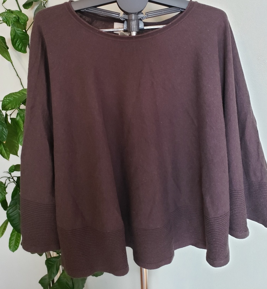 SHAE cashmere blend poncho